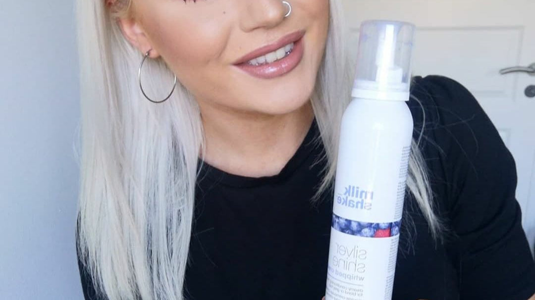 Silver shine whipped cream @sofiebreg must-have produkt til lyst hår 😯 *chok*