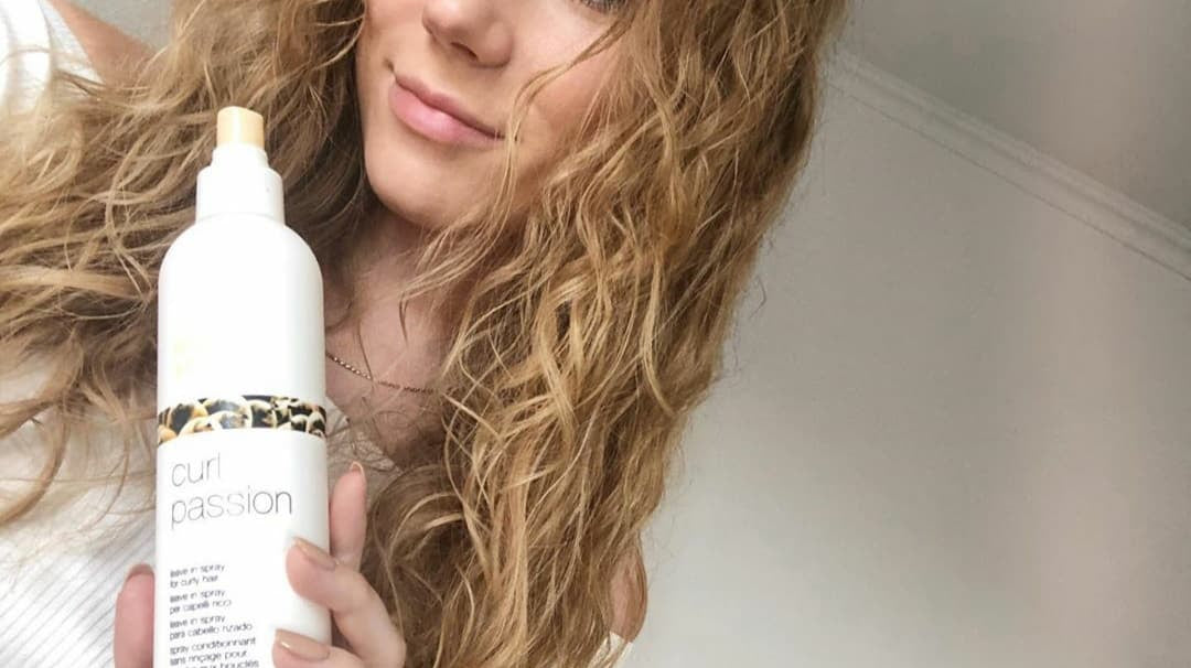@annamatildefisker Natural curls using products from @milkshakedanmark ✨
